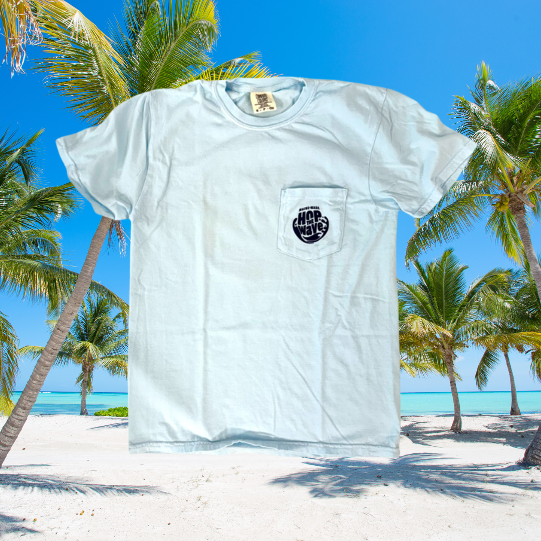 Ride Your Wave Comfort Color Pocket T-Shirt