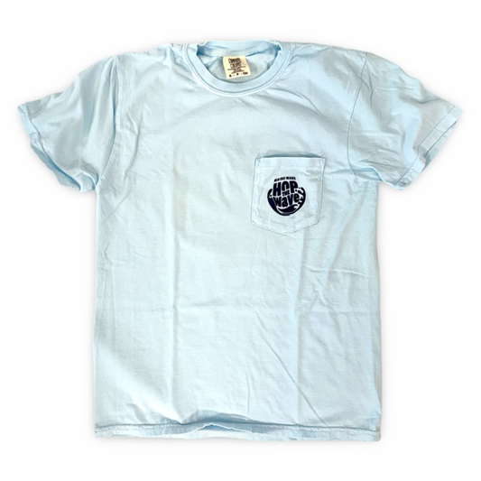 Hop The Wave Comfort Color Pocket T-Shirt