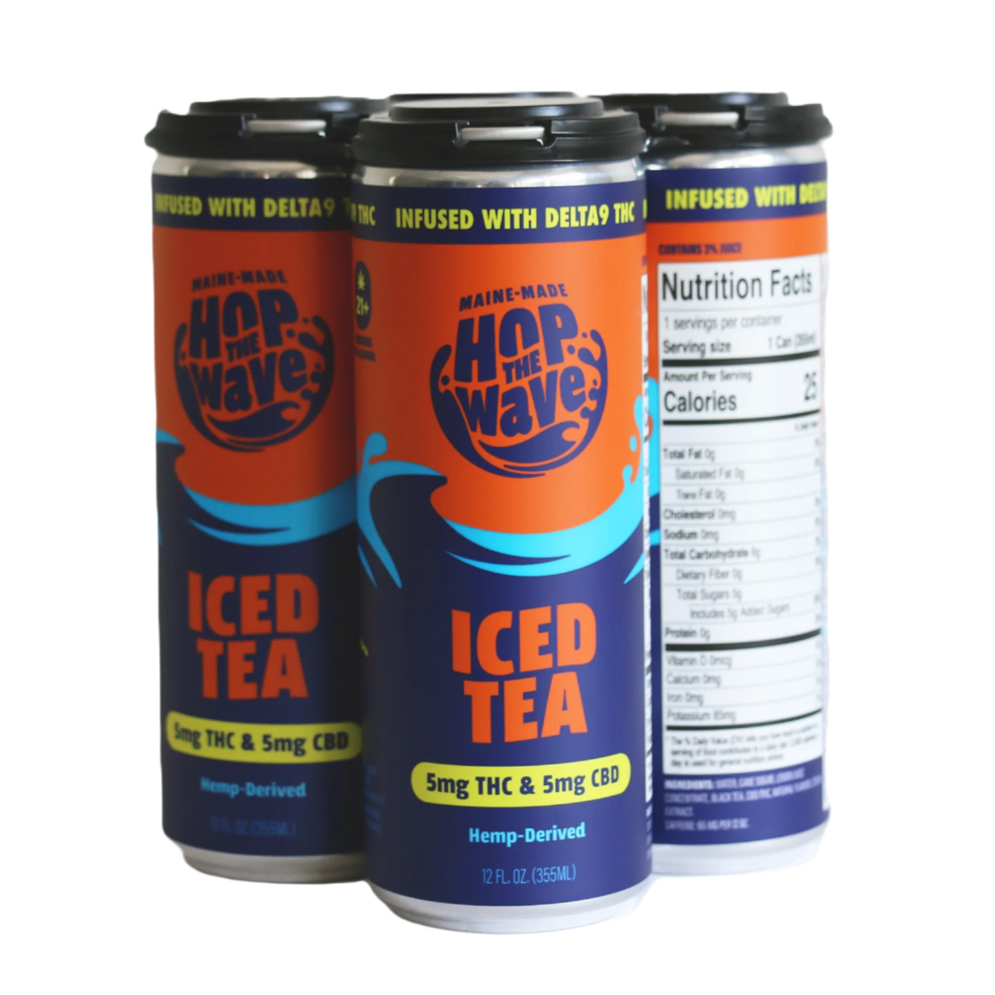 5mg THC & 5mg CBD Iced Tea